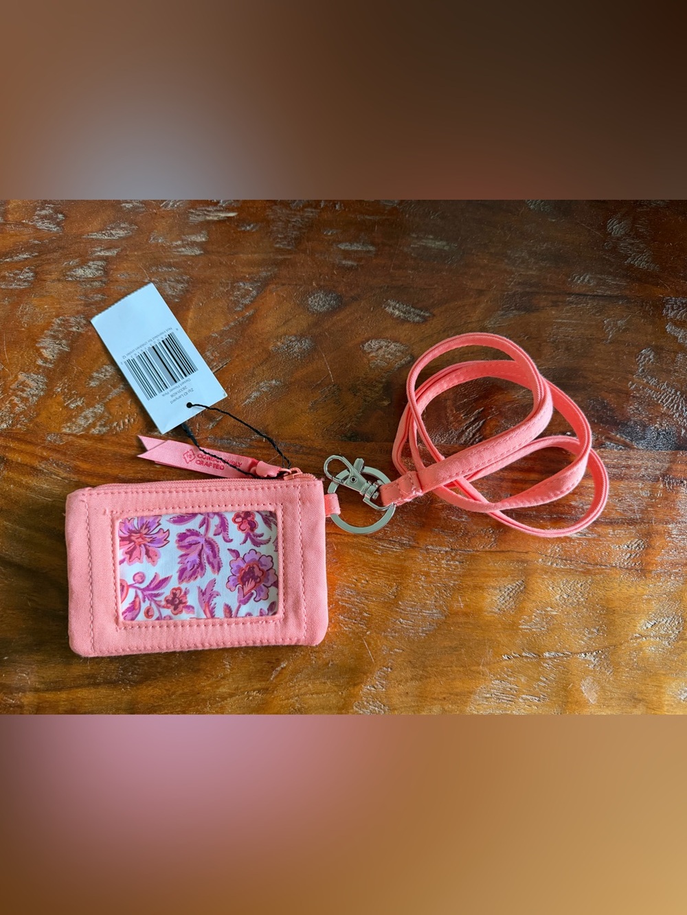 Vera Bradley Zip ID Lanyard